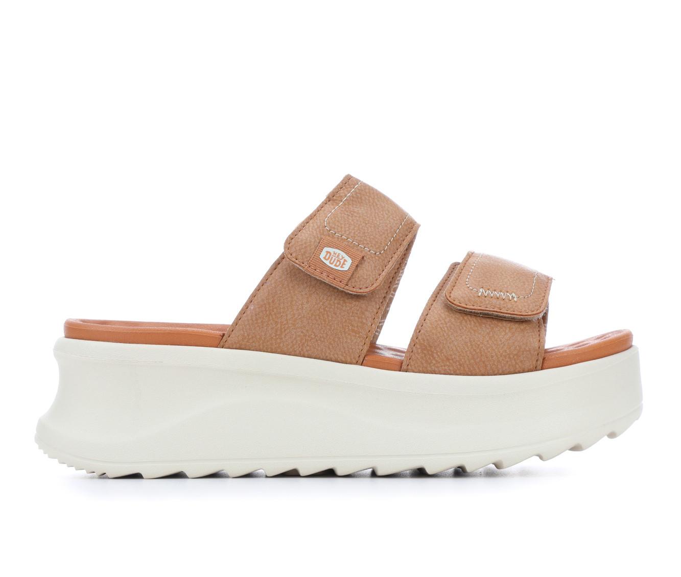 Women's HEYDUDE Delray Platform Wedge Sandals