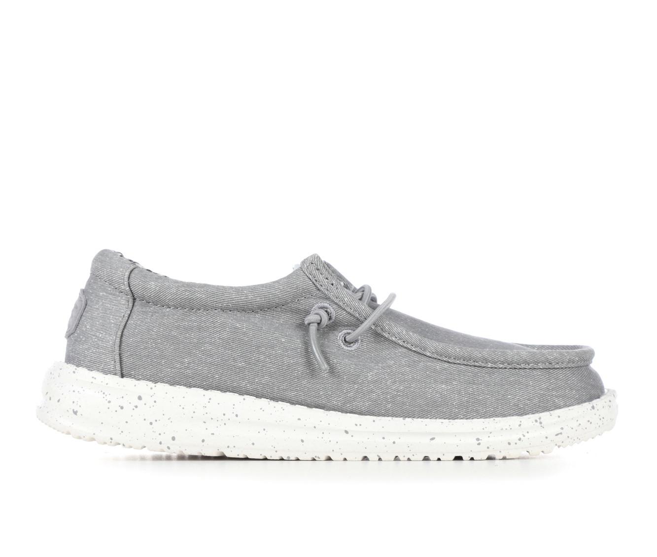 Kids' HEYDUDE Little Kid & Big Kid Wally Canvas Casual Shoes