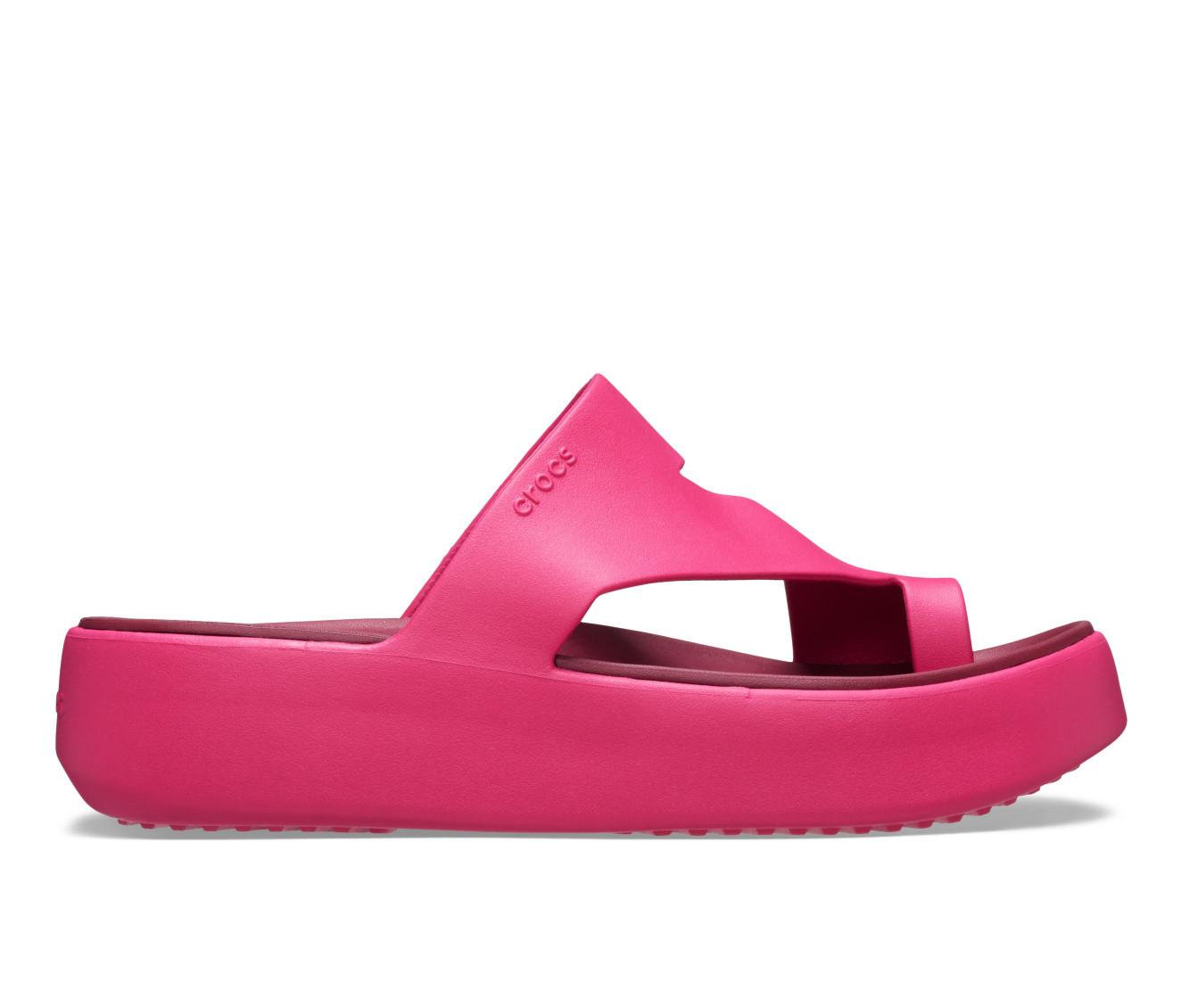 Women's Crocs Getaway Platform Toe Loop